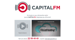 Desktop Screenshot of capitalfm.lv