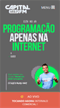 Mobile Screenshot of capitalfm.com.br